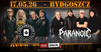 Bydgoszcz Wydarzenie Koncert Orgasmatron + Paranoic | Bydgoszcz | 17.05