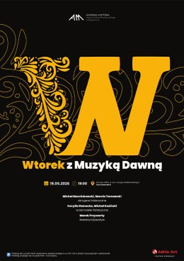 Bydgoszcz Wydarzenie Koncert Wtorek z Muzyką Dawną