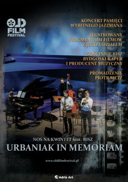 Bydgoszcz Wydarzenie Koncert Old Film Festival: Urbaniak in Memoriam