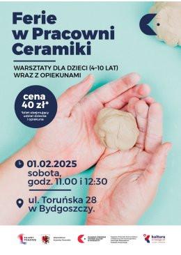 Bydgoszcz Wydarzenie Inne wydarzenie Ferie w Pracowni Ceramiki KPCK