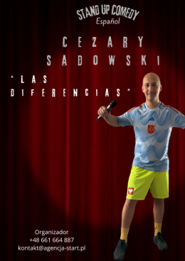 Bydgoszcz Wydarzenie Stand-up Cezary Sadowski - Las diferencias