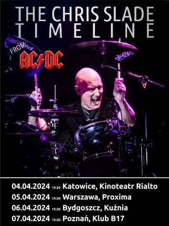Bydgoszcz Wydarzenie Koncert The Chris Slade Timeline (from AC/DC)