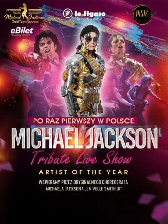 Bydgoszcz Wydarzenie Koncert Tribute Live Show Michael Jackson : "Michael Jackson Tribute Live Experience" Saschy Pazdery