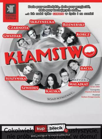 Bydgoszcz Wydarzenie Spektakl KŁAMSTWO- komedia małżeńska w gwiazdorskiej obsadzie!!!